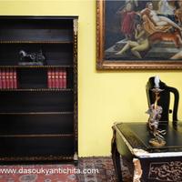 Libreria a giorno stile Napoleone III ebanizzata