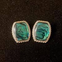 Orecchini a Clip con Conchiglia di Abalone