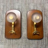 Coppia appendiabiti da parete vintage