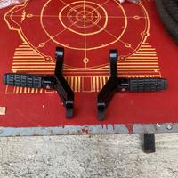 pedane posteriori moto Guzzi V7 Racer, Nevada