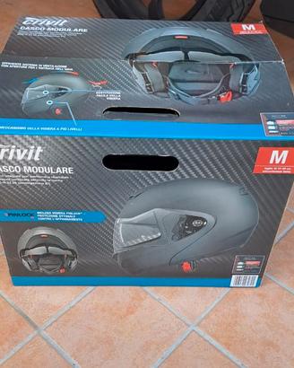 Casco mentoniera mobile tipo Bmw tg M
