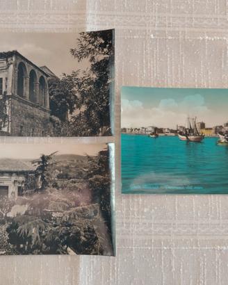 3 Cartoline Recanati e Porto Recanati Anni 50/60