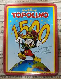 Targa Commemorativa Topolino n. 1500 - 1984