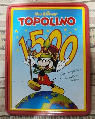 Targa Commemorativa Topolino n. 1500 - 1984