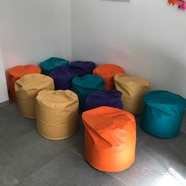 Pouf poltrona a sacco colorato (vari colori)
