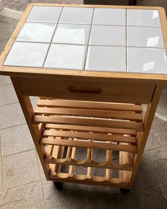 Carrello in legno