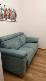 Divano letto in velluto acqua clean