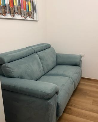 Divano letto in velluto acqua clean