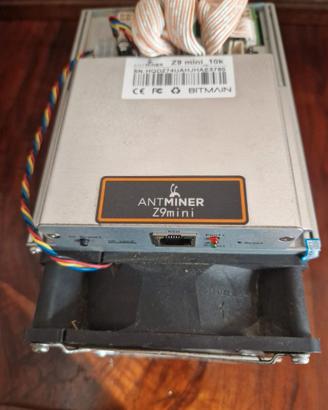 antminer z9 mini minatore 10k sol