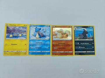 4 carte Pokemon McDonald's promo 2022