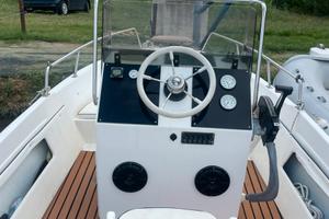 Barca con motore mercury 115 cv