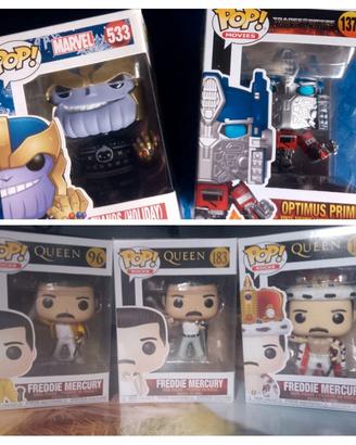 Lotto 5 Funko Pop Action Figure nuovi