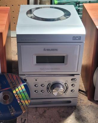 Mini impianto stereo Majestic – CD/DVD, SD, USB