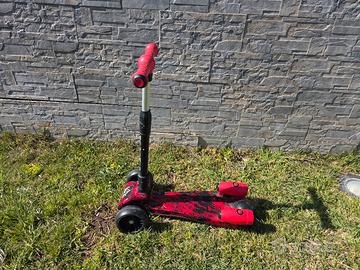 HOMCOM Monopattino a 3 Ruote per Bambini Piccoli