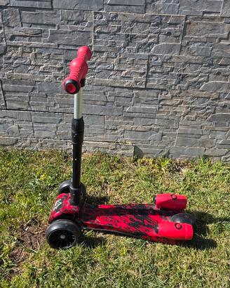 HOMCOM Monopattino a 3 Ruote per Bambini Piccoli