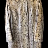 Giacca vintage pitone vero