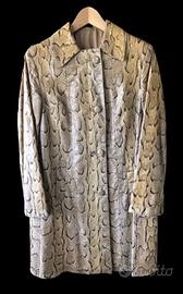 Giacca vintage pitone vero