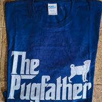 Maglietta cane Carlino "The Pugfather" - Nuova