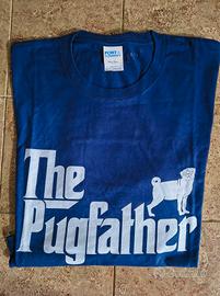 Maglietta cane Carlino "The Pugfather" - Nuova