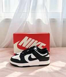Nike Dunk  Low Black White 39