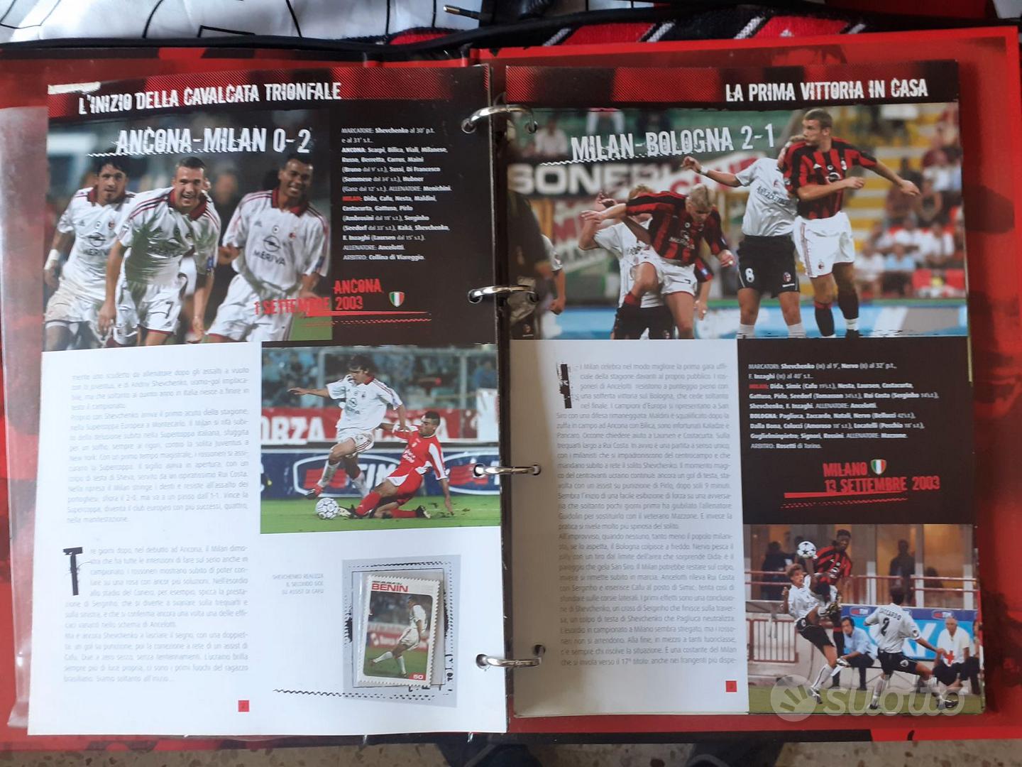 MILAN DA RECORD “LA GAZZETTA DELLO SPORT” 2004 - Collezionismo In