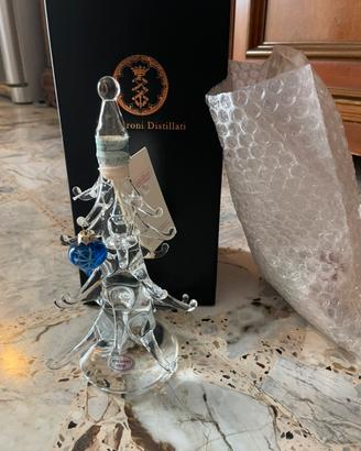 Bottiglia grappa a forma di albero di natale