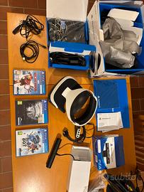 Playstation vr v2 con playstation camera e  giochi