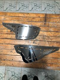 Honda shadow 600 fianchetti sottosella inox