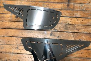 Honda shadow 600 fianchetti sottosella inox