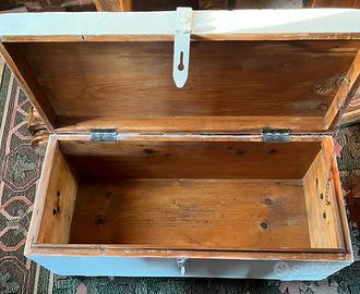 Cassapanca vintage shabby