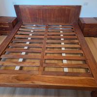 camera da letto legno 