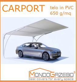 Carport auto gazebo garage anti grandine tettoia