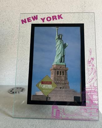 Cornice Portafoto in Vetro trasparente New York 🗽