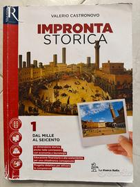 Libro scolastico "Impronta Storica"