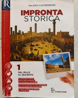 Libro scolastico "Impronta Storica"