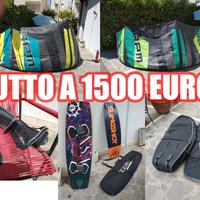 Attrezzatura kitesurf