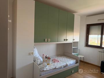 Cameretta Mondo Convenienza + materassi e cuscino