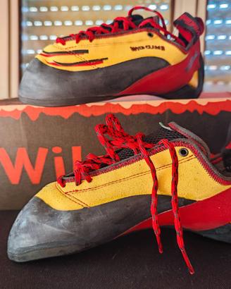 Scarpe Arrampicata WildClimb - Grip Lacci