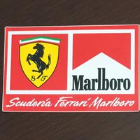 Adesivo Scuderia Ferrari F1 Marlboro degli anni 90