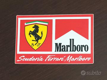 Adesivo Scuderia Ferrari F1 Marlboro degli anni 90