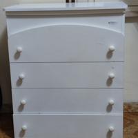 cassettiera fasciatoio neonati