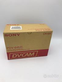 Sony PDV-64ME DVCAM cassette 10x  NUOVE