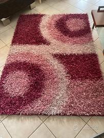 Tappeto rosa/fucsia