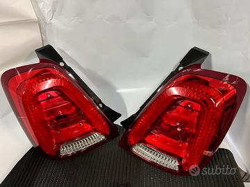 Stop 500/500 Abarth modificati placchette a colori