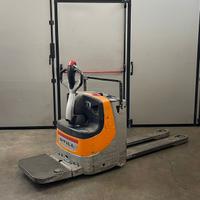 Transpallet STILL EXU20 con pedana e forche lunghe