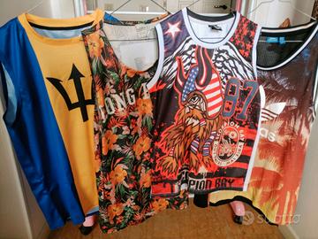 Canottiera T-shirt canotta XL