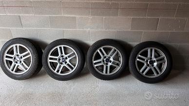 Cerchioni lega Ford 205 55 R16 + gomme 4 stagioni