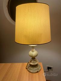 lampada in onice