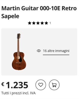  Chitarra Martin&co