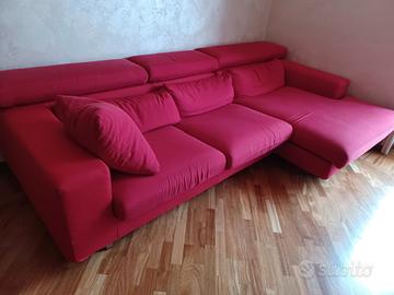 divano 3 posti con chase longue
